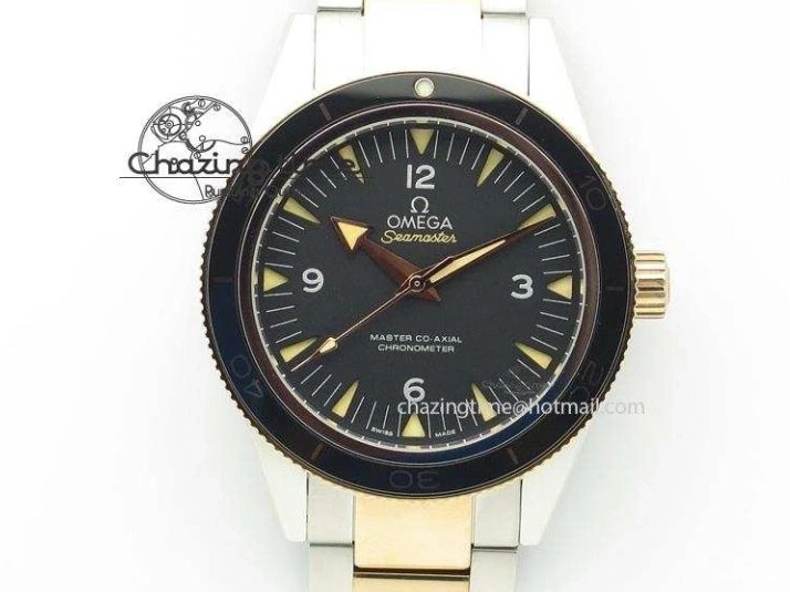 0127 GoodFit Planet Ocean Pro 45mm OMF 1:1 Best Edition Orange Marker On Rubber Strap A8500 (Black Balance Wheel) 8139